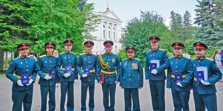 Выпуск офицеров ВУЦ при НИ ТГУ
